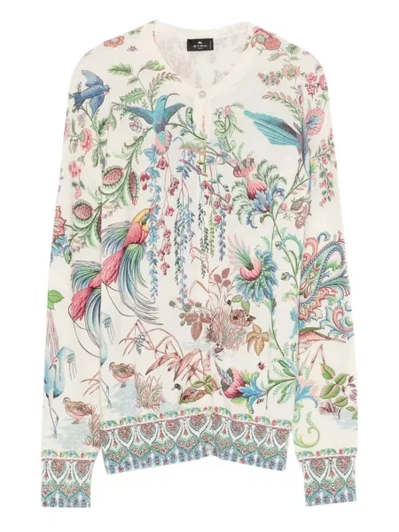 Cardigan Etro cu model floral