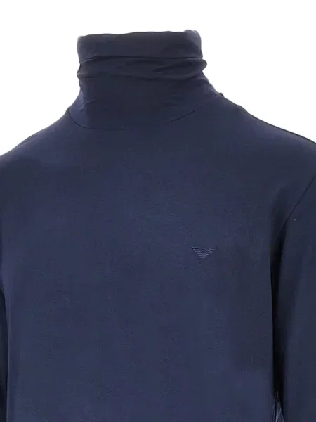 Lung tricou Ea7 Emporio Armani albastru