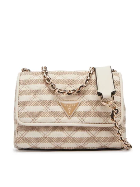 GUESS Torba preko ramena GIULLY II MINI 2 taupe siva bež