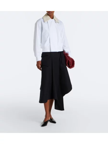 Geacă Bottega Veneta alb