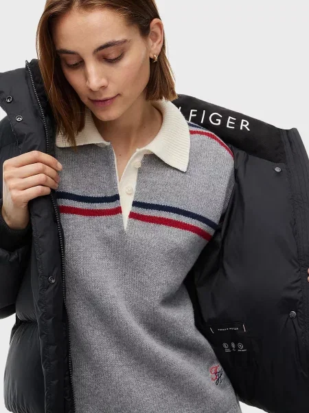 Пуховик Tommy Hilfiger чорний