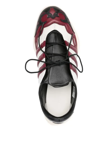 Sneakerși Y-3 din piele alb