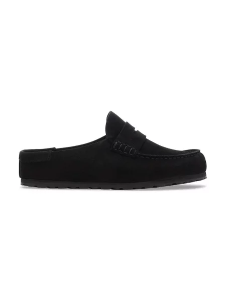 Σκαρπινια Birkenstock σουέντ μαύρο