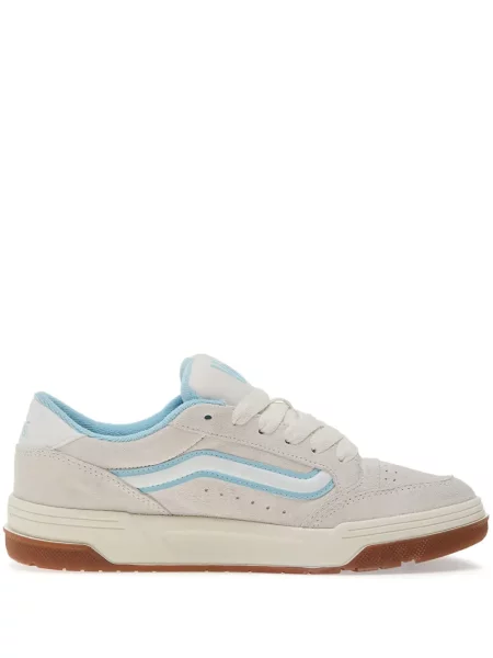 Sneakerși Vans din piele de căprioară cu dungi alb