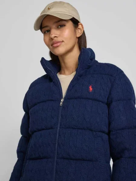Kurtka pikowana z mieszanki wełny i kaszmiru Polo Ralph Lauren
