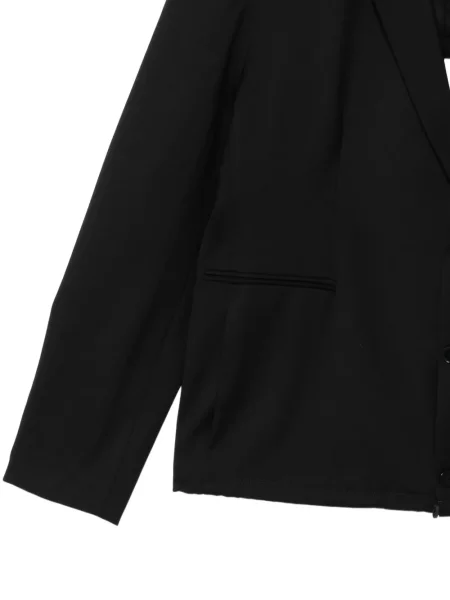 Sacou Prototypes cu spatele deschis negru