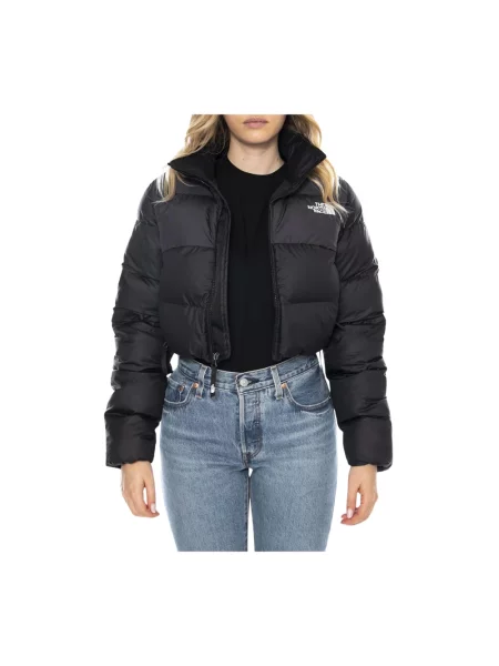 Kurtka The North Face o skróconej długości czarna