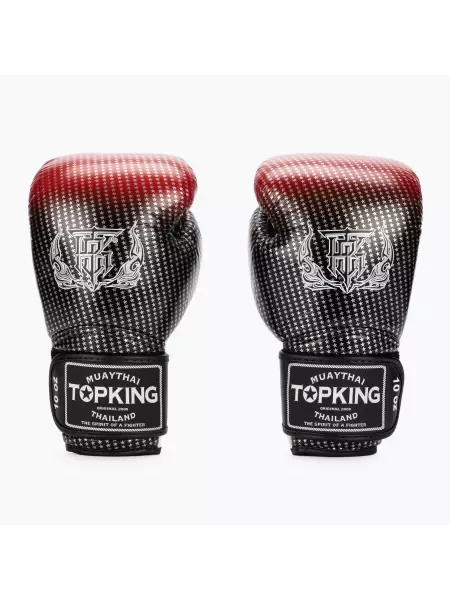 Rękawice bokserskie Top King Muay Thai Super Star Air czerwone