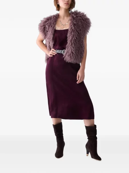 Rochie Liu Jo din satin violet