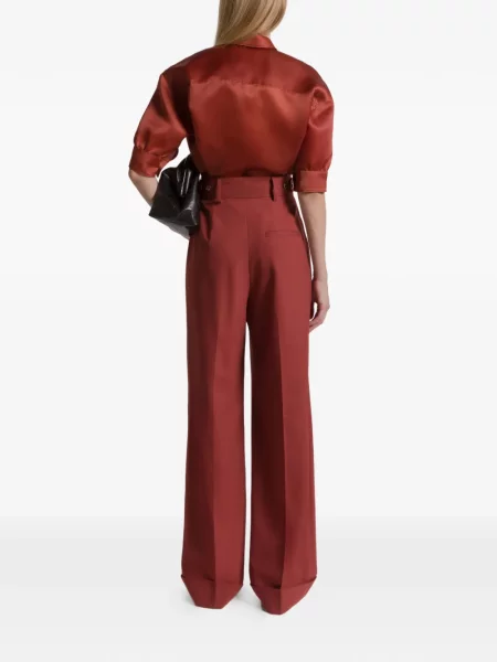 Cămașă Alberta Ferretti maro