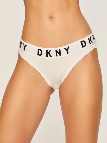 DKNY nohavičky dámske s modalom biela