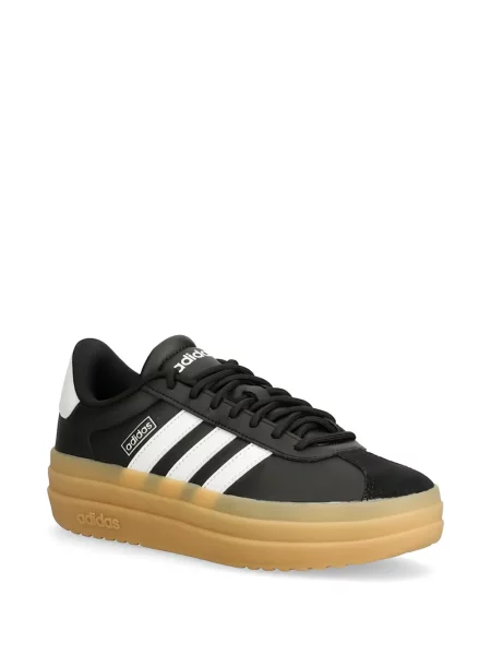 Pantaloni Adidas tricotate cu autograf alergare albastru