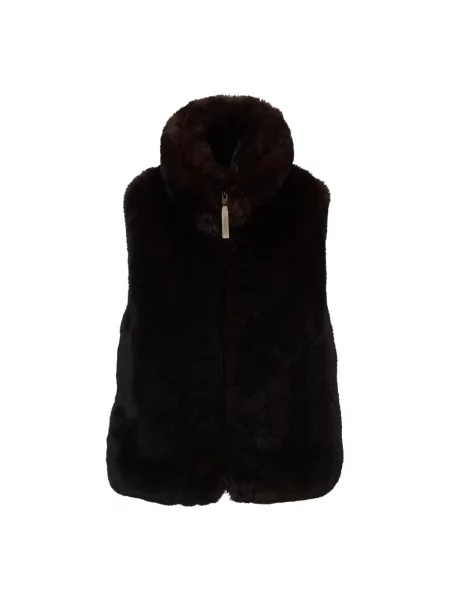 Kamizelka Woolrich retro brązowa