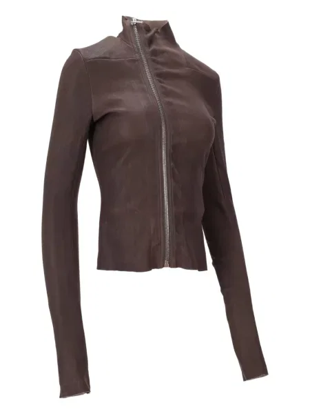 Geanta de piele Rick Owens maro