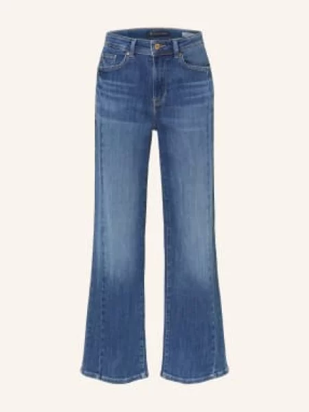 Raffaello Rossi Jeansy Wide Leg Kira Crop S blau