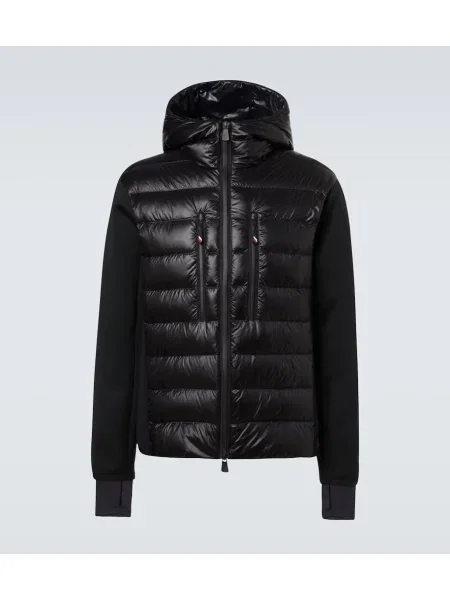 Puhovka Moncler Grenoble črna