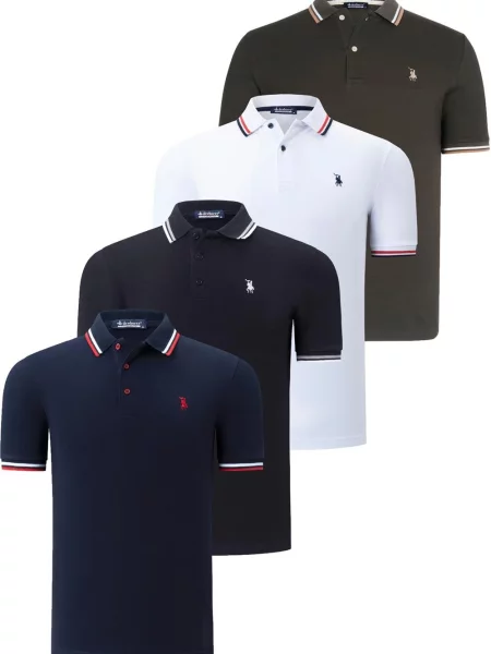 Polo majica Dewberry črna