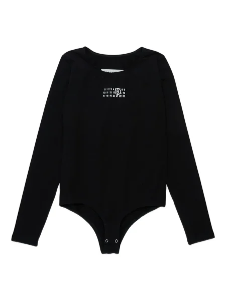 Body dziecięcy Mm6 Maison Margiela czarny