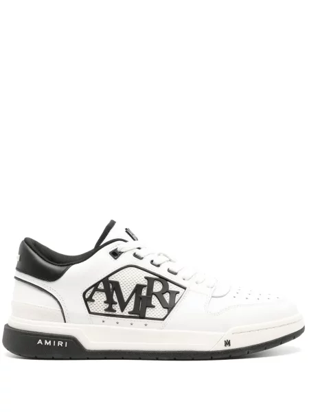 Sneakerși Amiri din piele alb