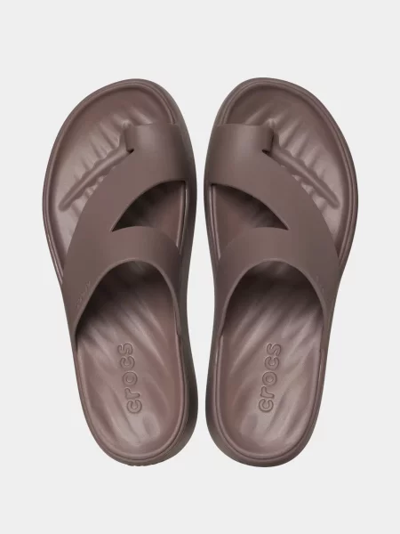 Шлепанцы Crocs коричневые