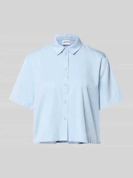 Bluzka o kroju slim fit z mieszanki lyocellu i bawełny Jake*s Casual