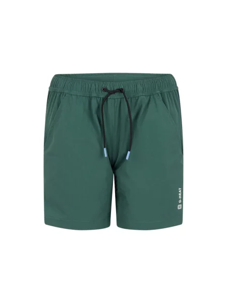 Chłodzące spodenki sportowe anti-UV zielone