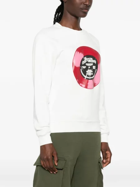 Hanorac Kenzo cu imagine alb