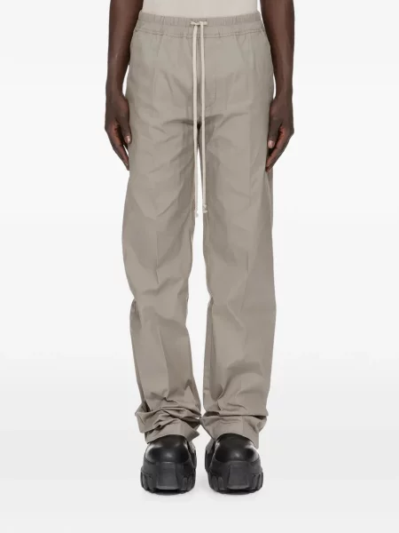 Pantaloni Rick Owens cu cordon gri