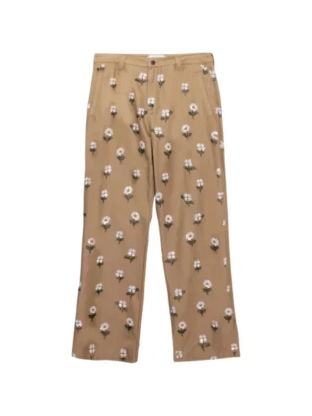 Květinové kalhoty Honor The Gift s korálky