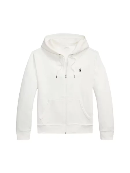 Polo Ralph Lauren bluza z kapturem gładka biały