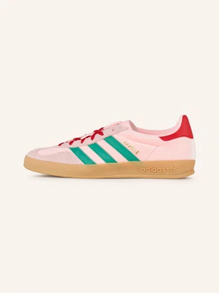 Sneakersy Adidas Originals zamszowe casual różowe