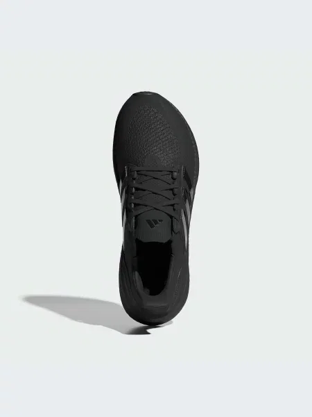 Переработанный кроссовки для бега Adidas черные