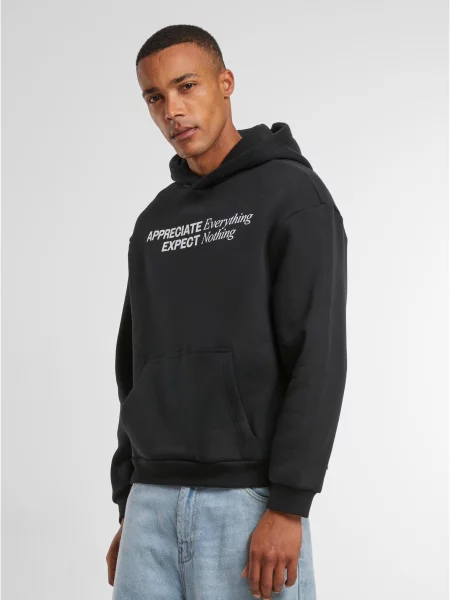 Majica s kapuljačom Mister Tee crna