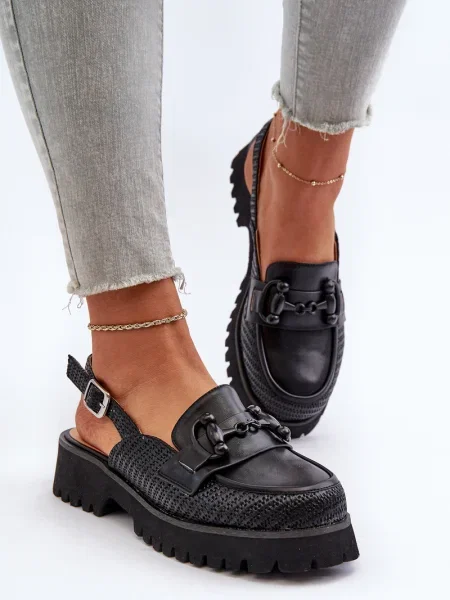 Sandale S. Barski negru