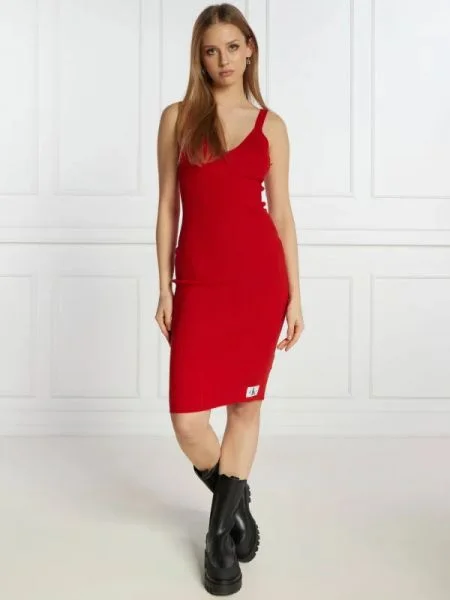 CALVIN KLEIN JEANS Rochie roșu