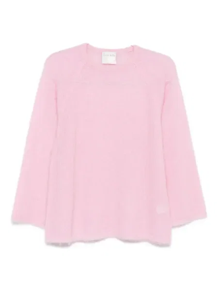 Pulover Forte_forte de mohair roz