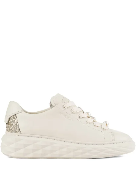 Sneakerși Jimmy Choo cu perle