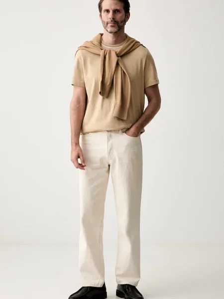 Michael Kors tricou pentru bărbați din bej