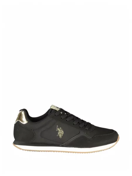 Sneakerși U.s. Polo Assn. cu imagine negru