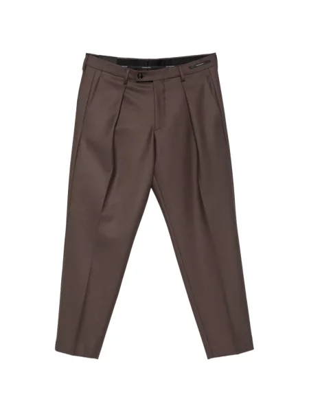 Pantaloni Michael Coal conici maro