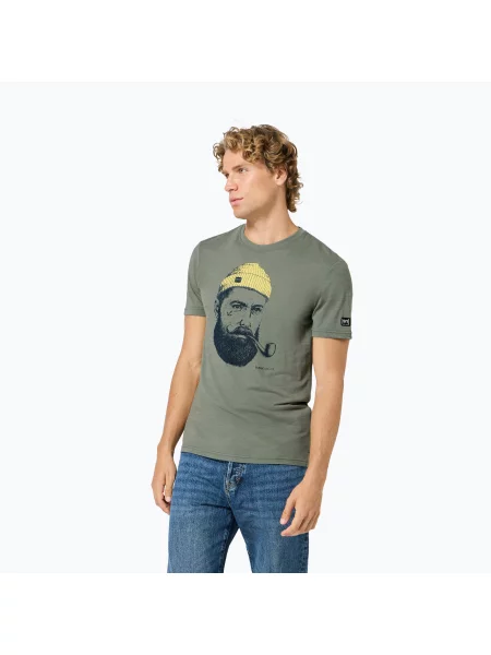 Tricou pentru bărbați Super.Natural Sailor Tee eucalyptus/blueberry/aspen gold