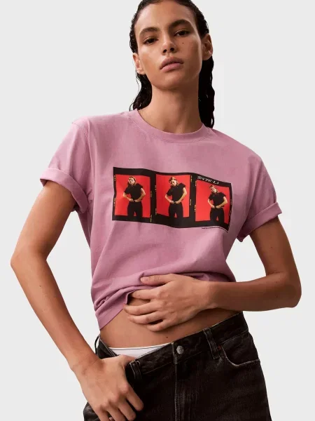 Футболка Calvin Klein рожева