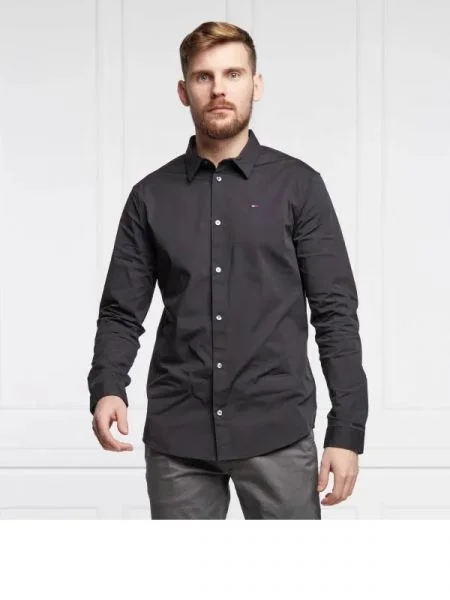 Tommy Jeans Cămașă negru