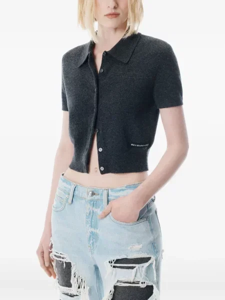 Cardigan Alexander Wang negru