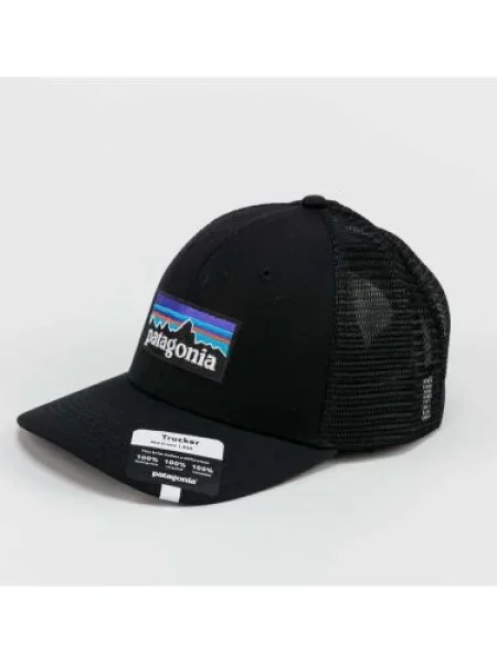 Kšiltovka Patagonia Logo Trucker black černá