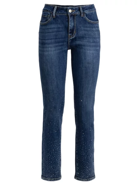 Influencer Jeans denim albastru