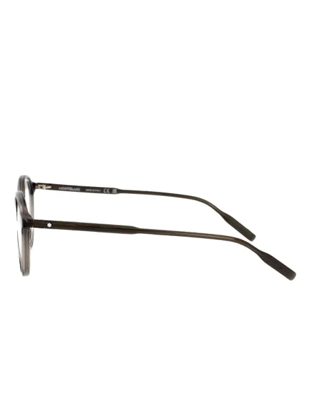 Ochelari de soare rotunzi Montblanc maro