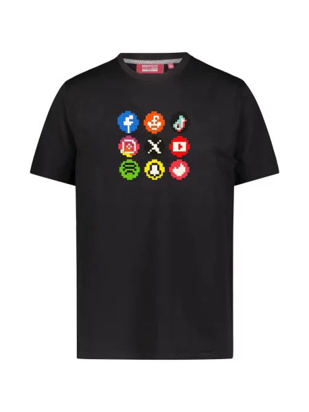 Tricou Mostly Heard Rarely Seen 8-bit cu imagine negru