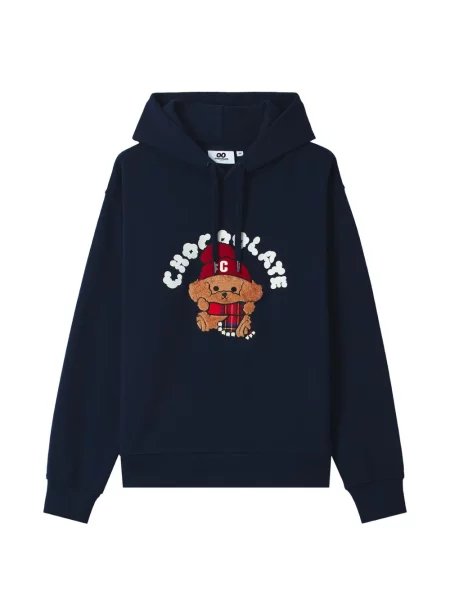 Mikina s kapucňou Chocoolate modrá