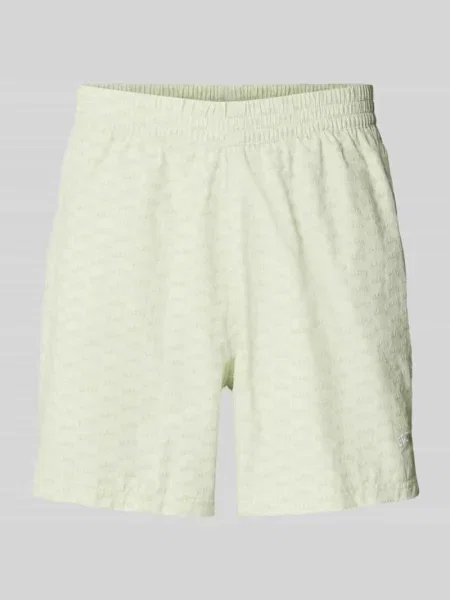 Szorty o kroju regular fit z wyhaftowanym logo Blkvis